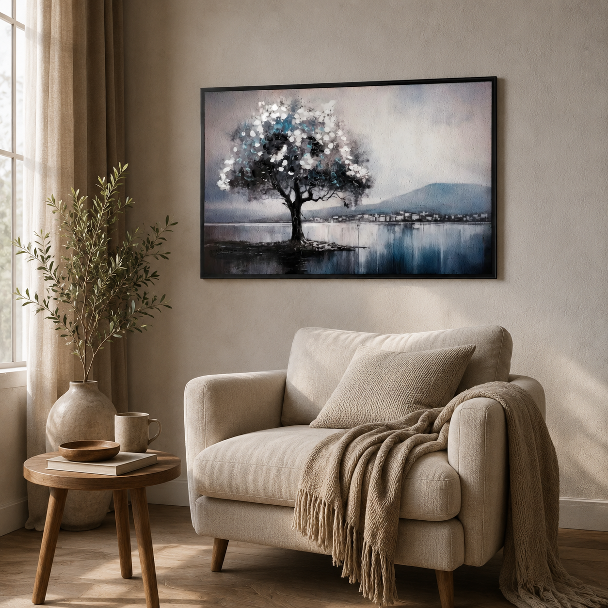 Blue Lake & White Tree