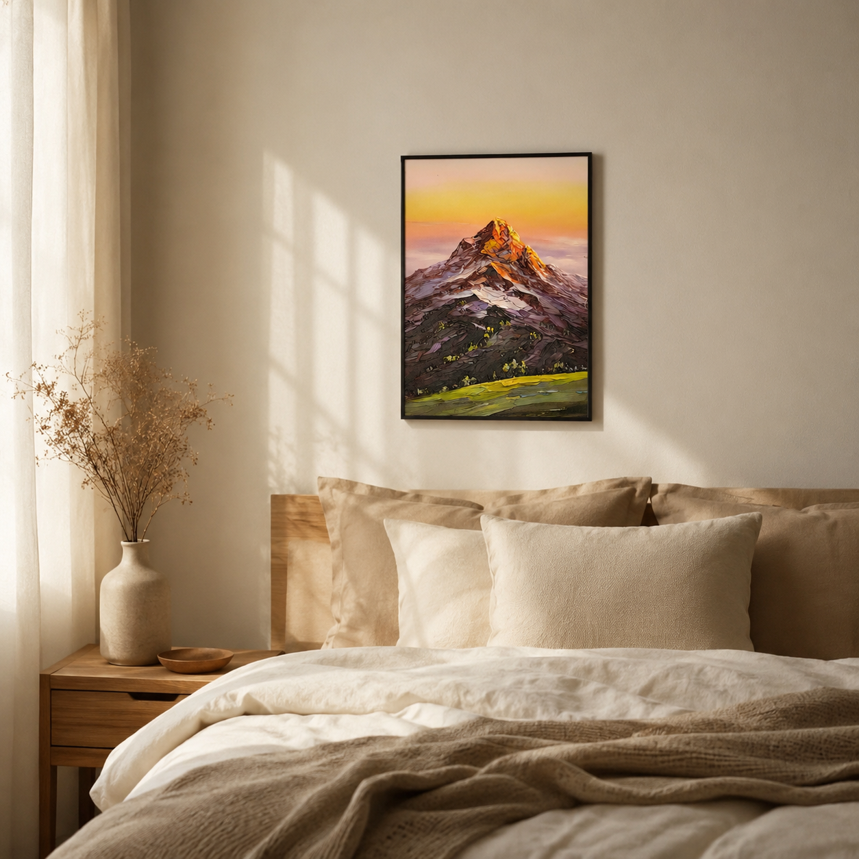 Majestic Alpine Sunset