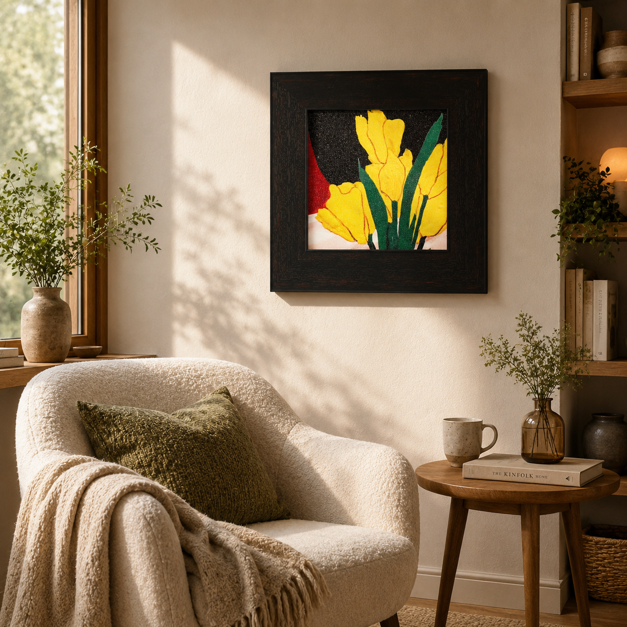 Modern Yellow Tulip