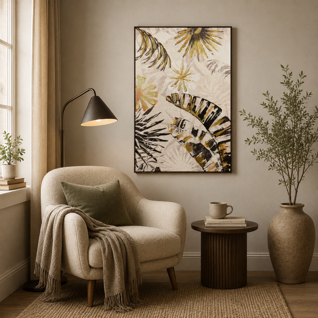 Tropical Palm Leaf