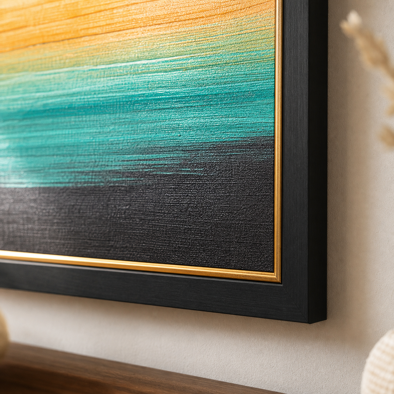 Vivid Horizon Abstract Color Block