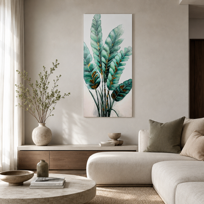 100% Tropical Banana Leaf