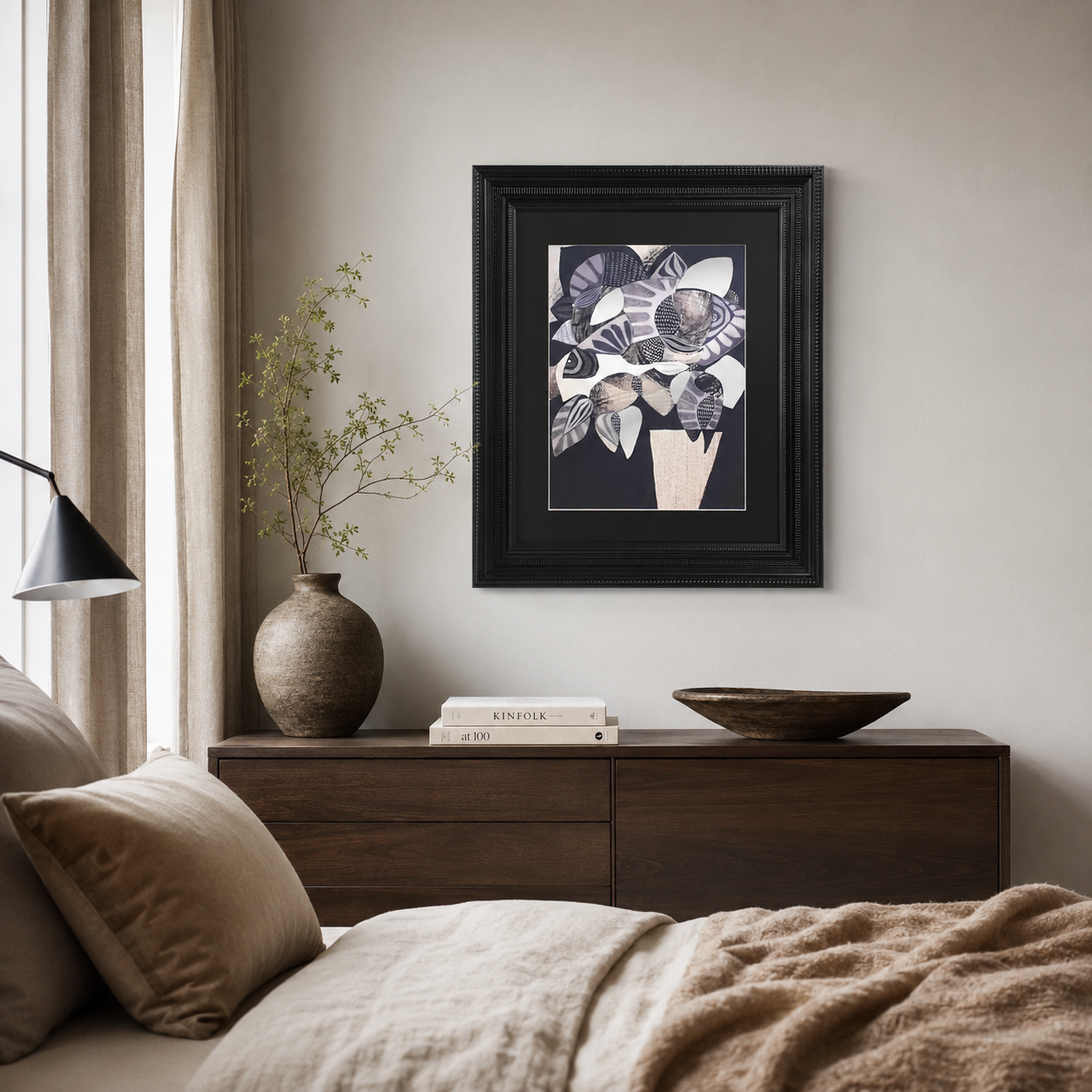 Abstract Collage Floral