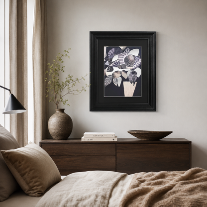 Abstract Collage Floral