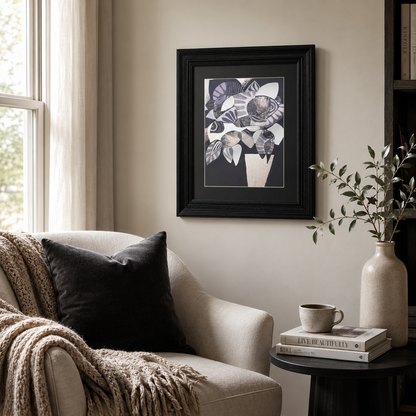 Abstract Collage Floral
