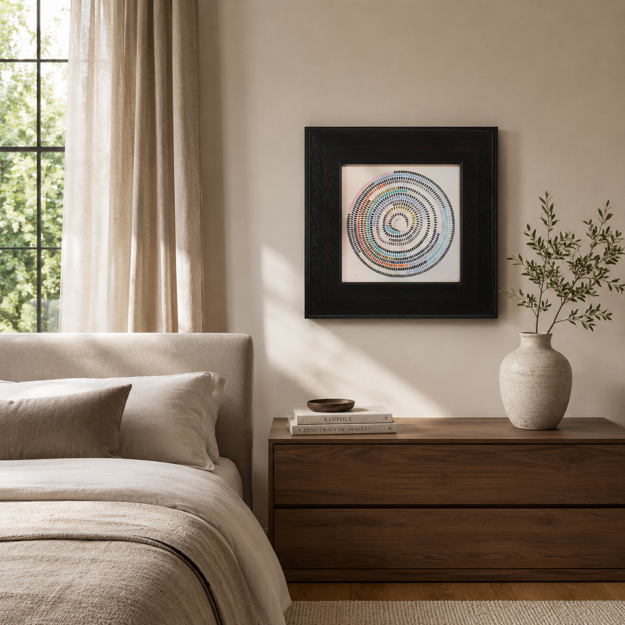 Abstract Geometric Spiral
