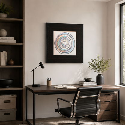 Abstract Geometric Spiral