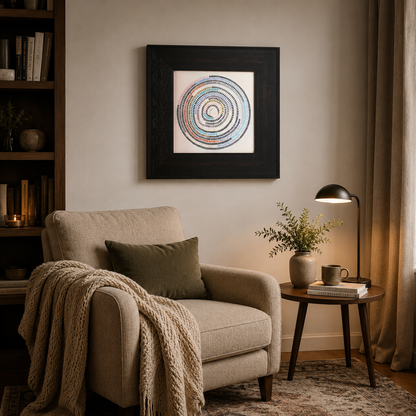 Abstract Geometric Spiral