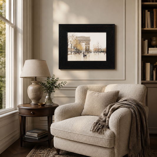 Arc de Triomphe Street Scene
