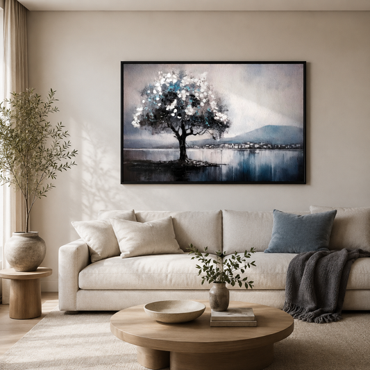 Blue Lake & White Tree