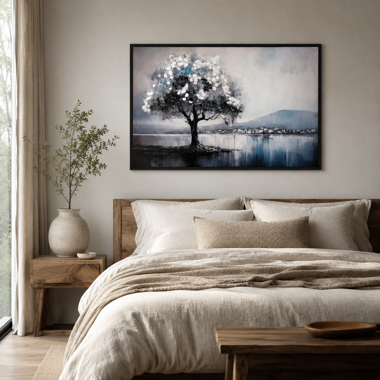 Blue Lake & White Tree