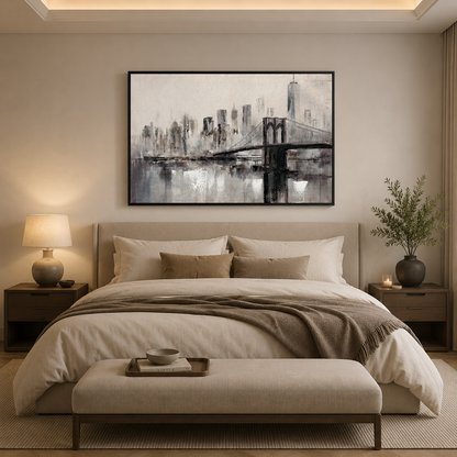Brooklyn Bridge & NYC Skyline