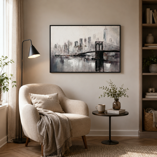 Brooklyn Bridge & NYC Skyline