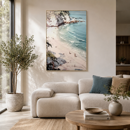 Coastal Beach Landscape