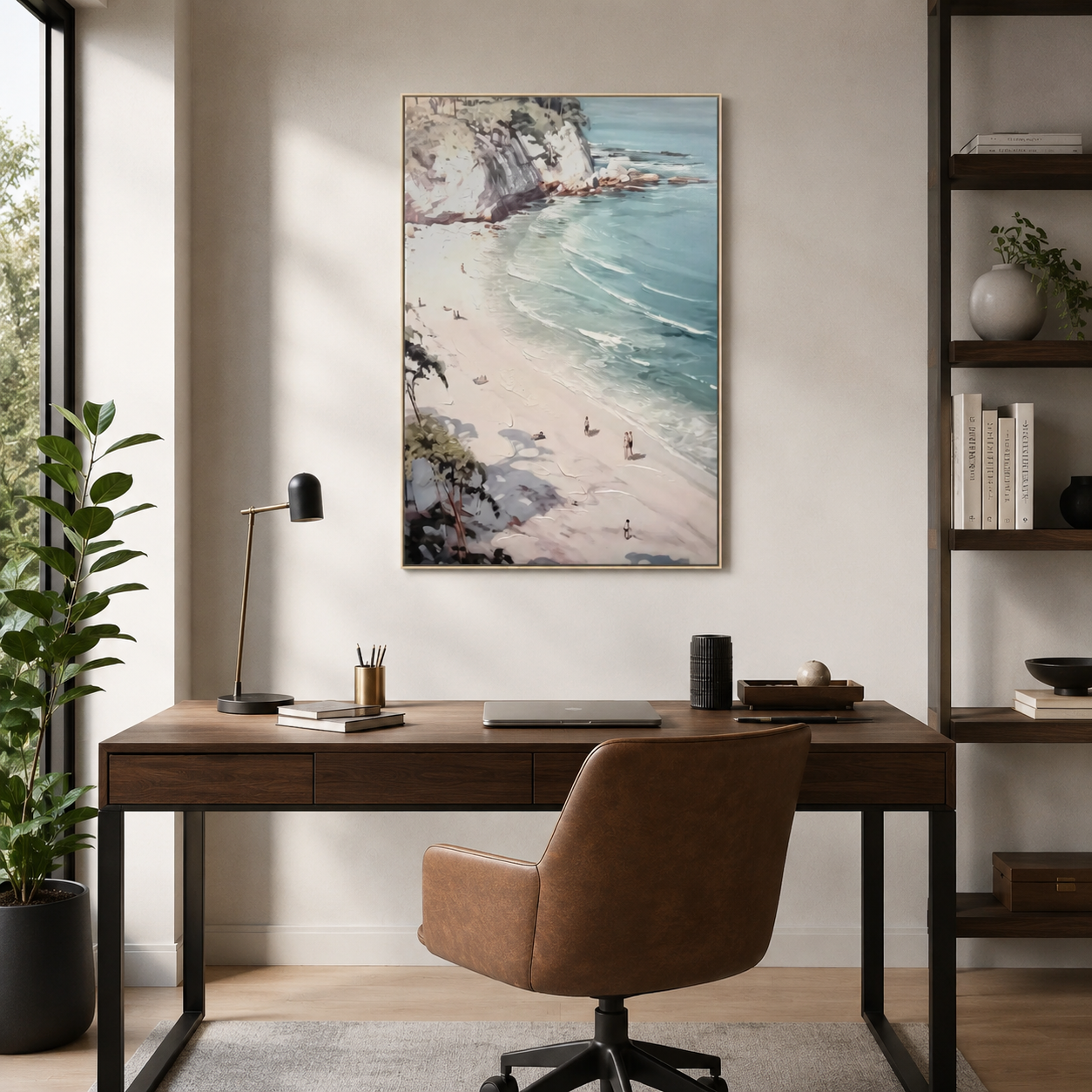 Coastal Beach Landscape