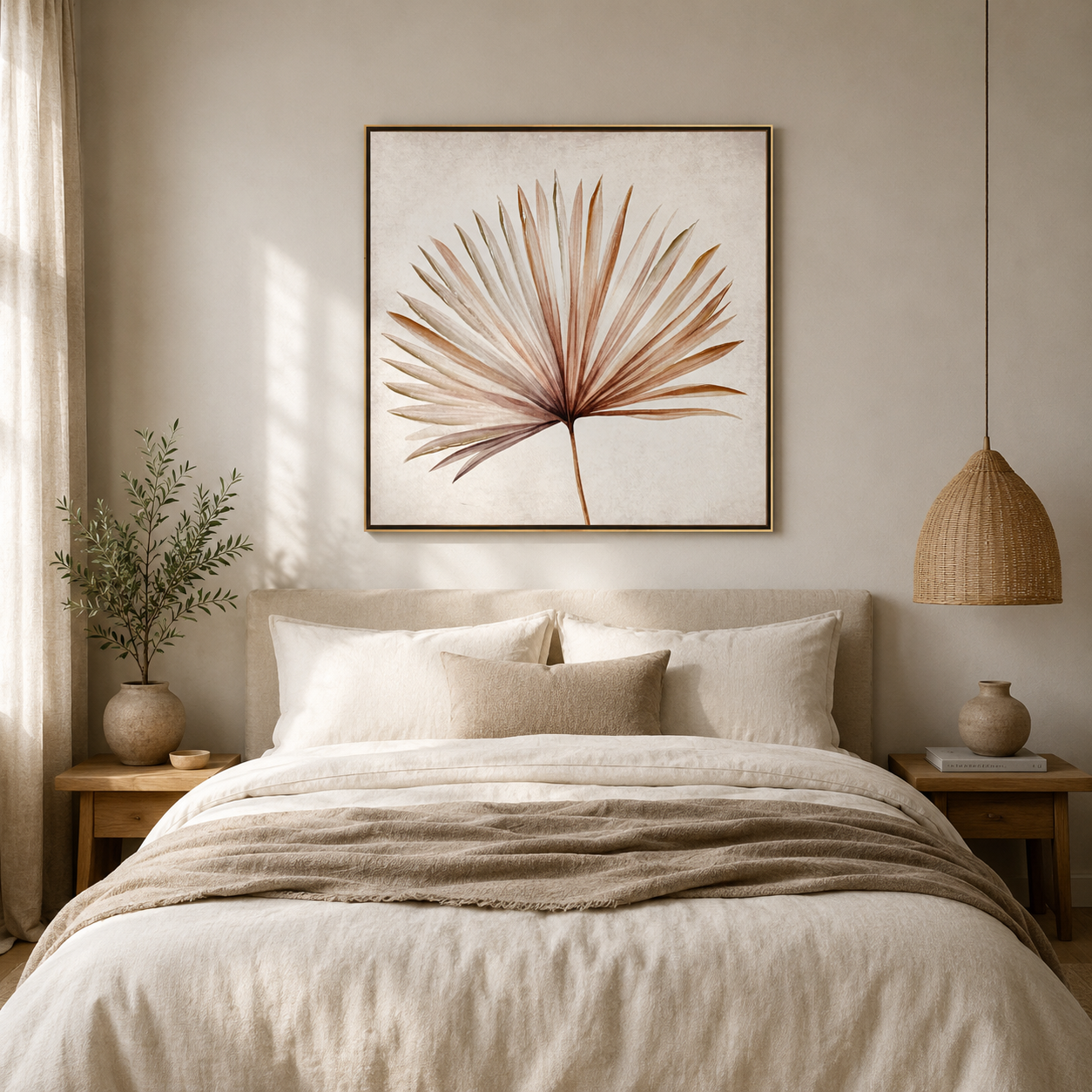 Dried Palm Leaf