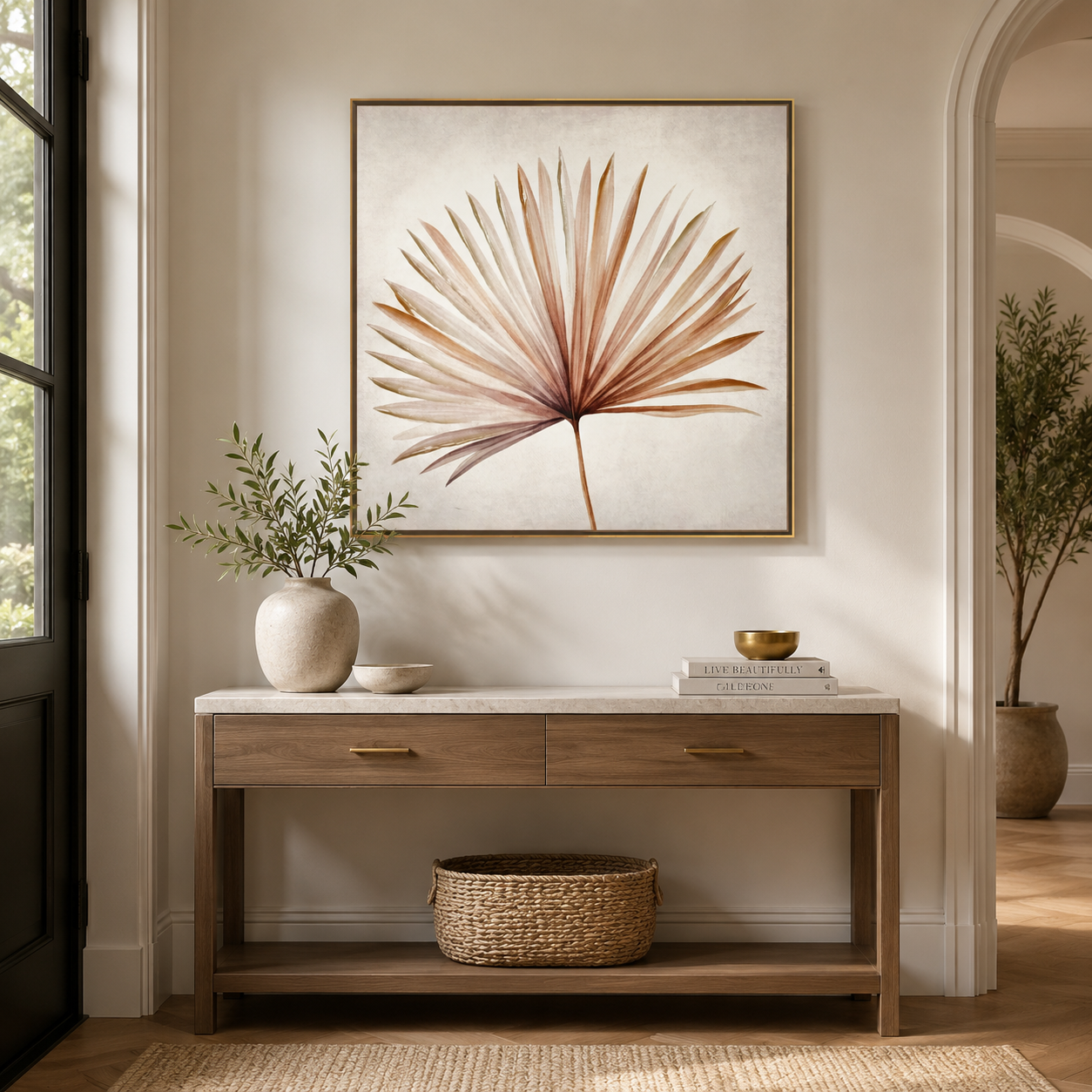Dried Palm Leaf
