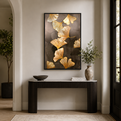 Gold Ginkgo Leaf