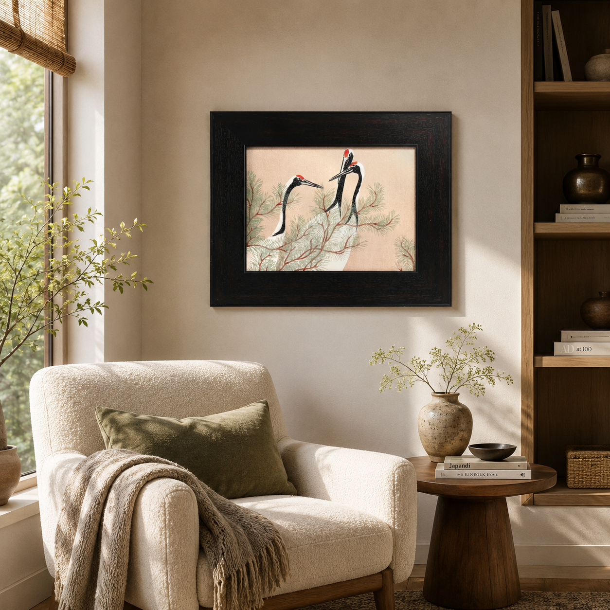 Japanese Red-Crowned Cranes