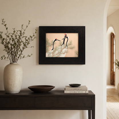 Japanese Red-Crowned Cranes