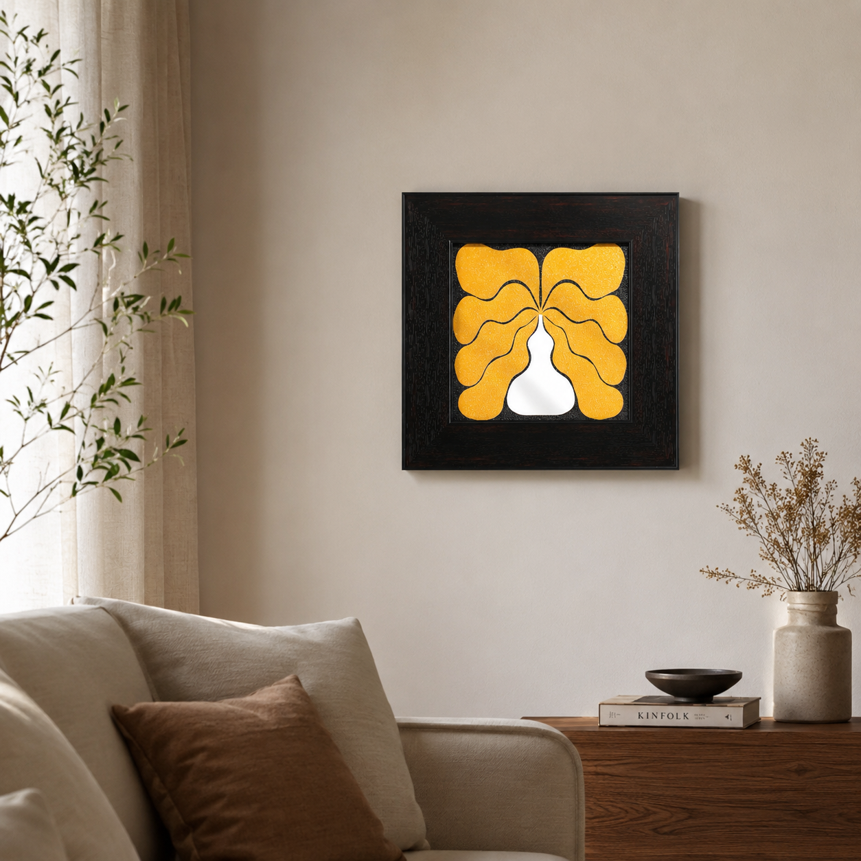Modern Abstract Golden