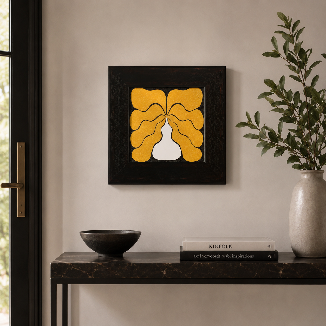 Modern Abstract Golden