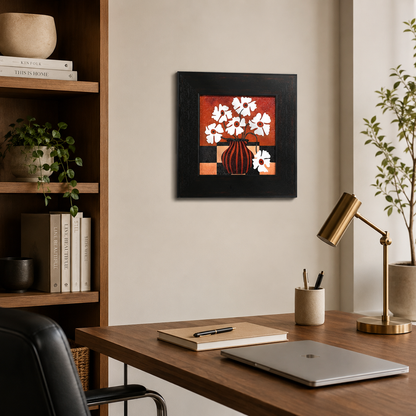 Modern Folk Art Floral