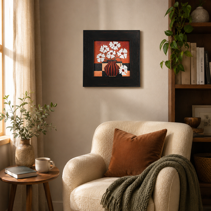 Modern Folk Art Floral