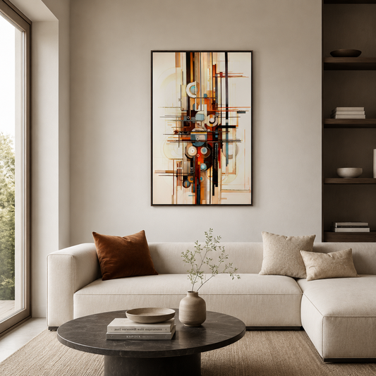 Modern Geometric Abstract