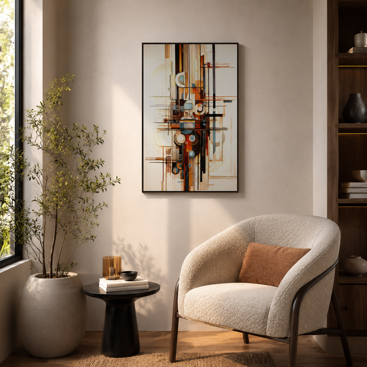 Modern Geometric Abstract