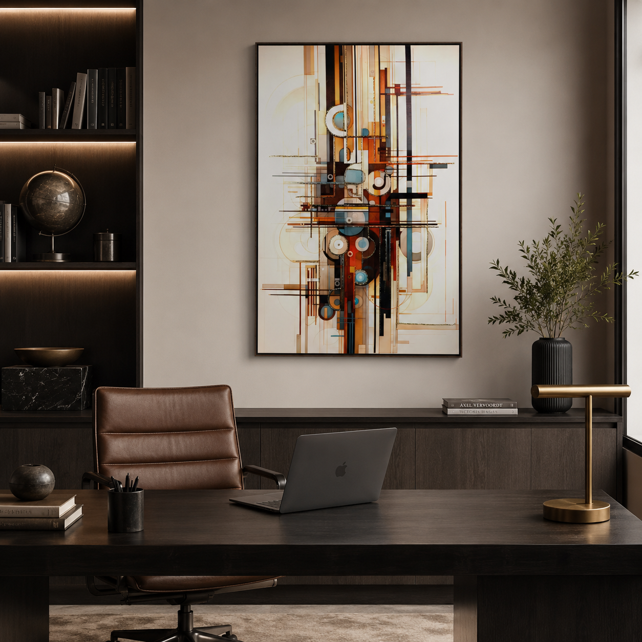 Modern Geometric Abstract