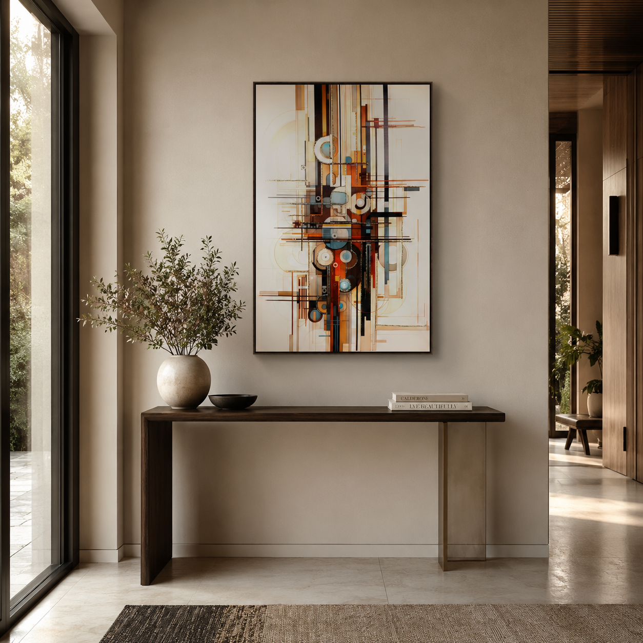Modern Geometric Abstract