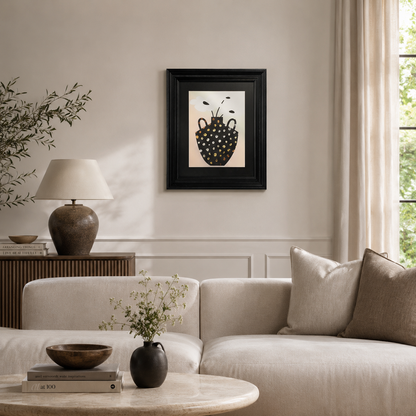 Modern Polka Dot Vase