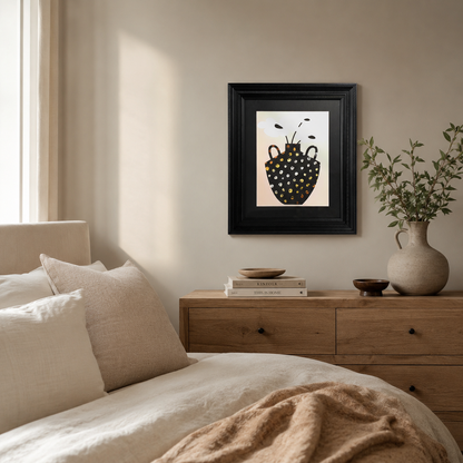 Modern Polka Dot Vase