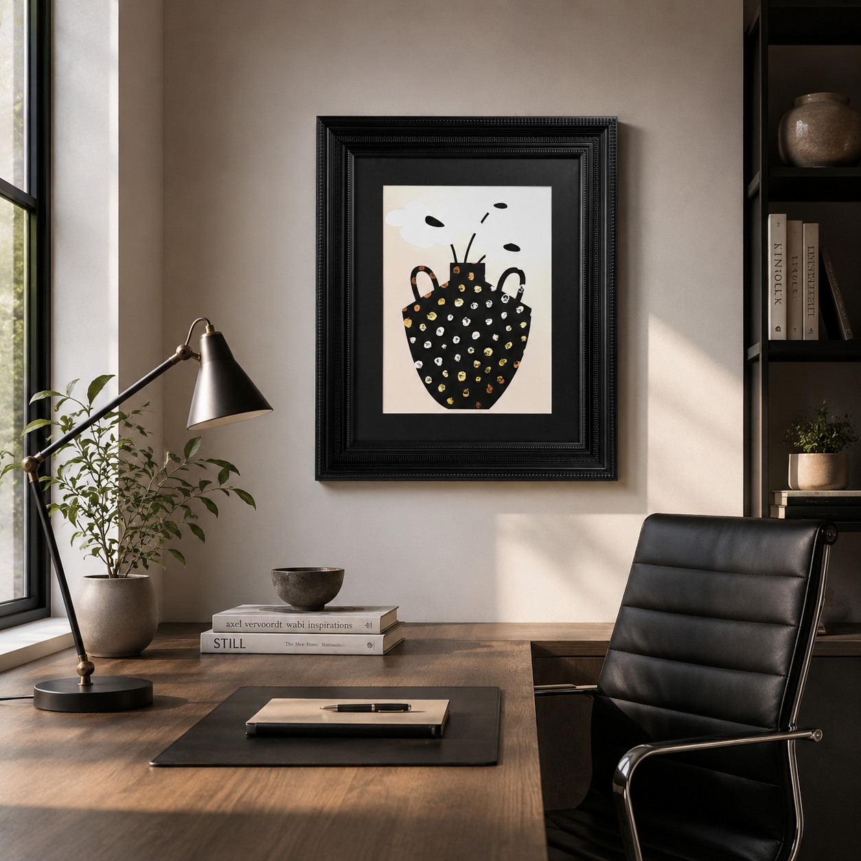 Modern Polka Dot Vase