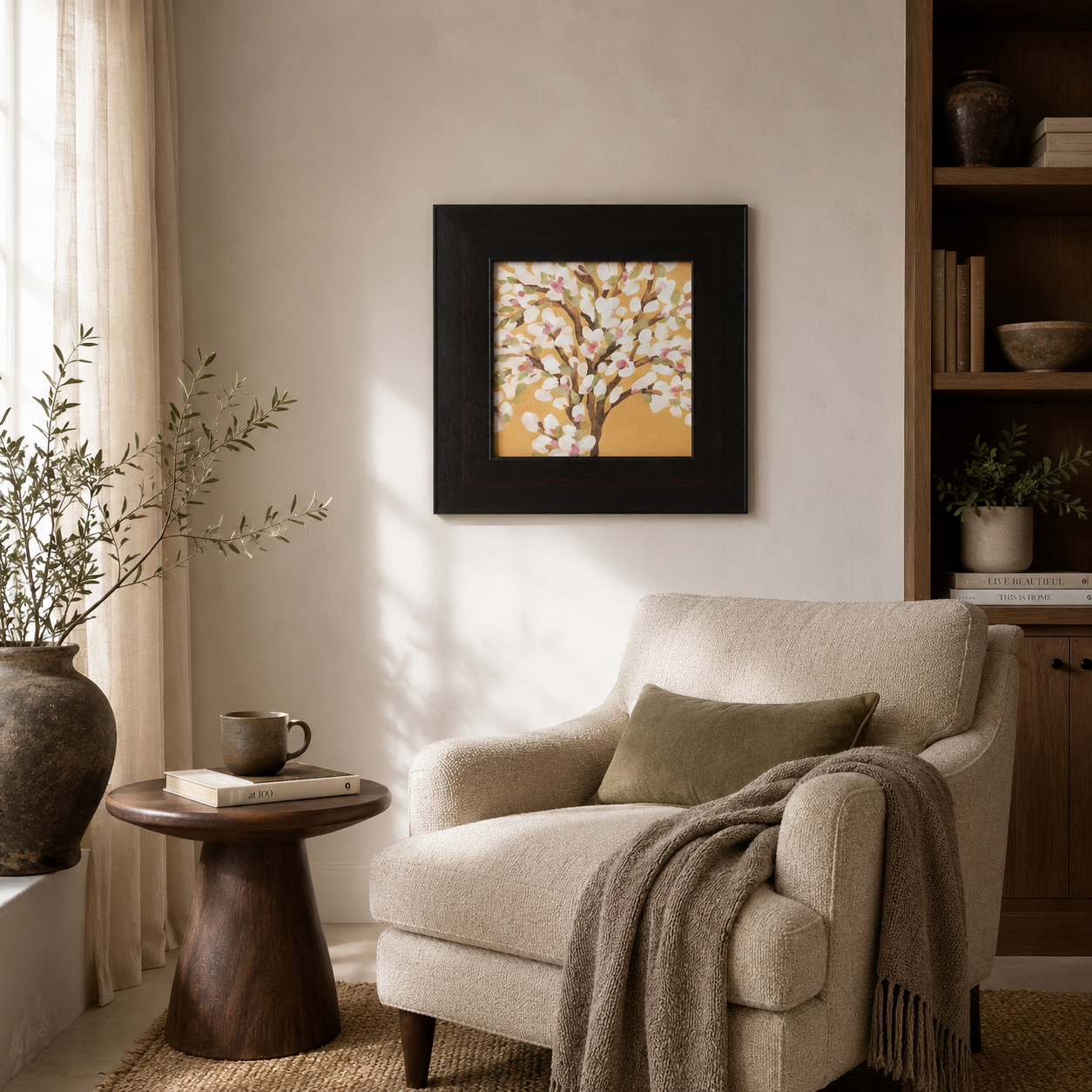 Modern Spring Tree