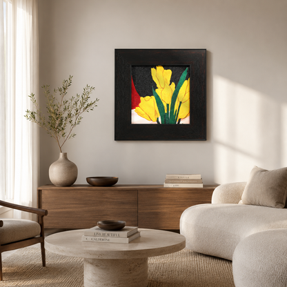 Modern Yellow Tulip