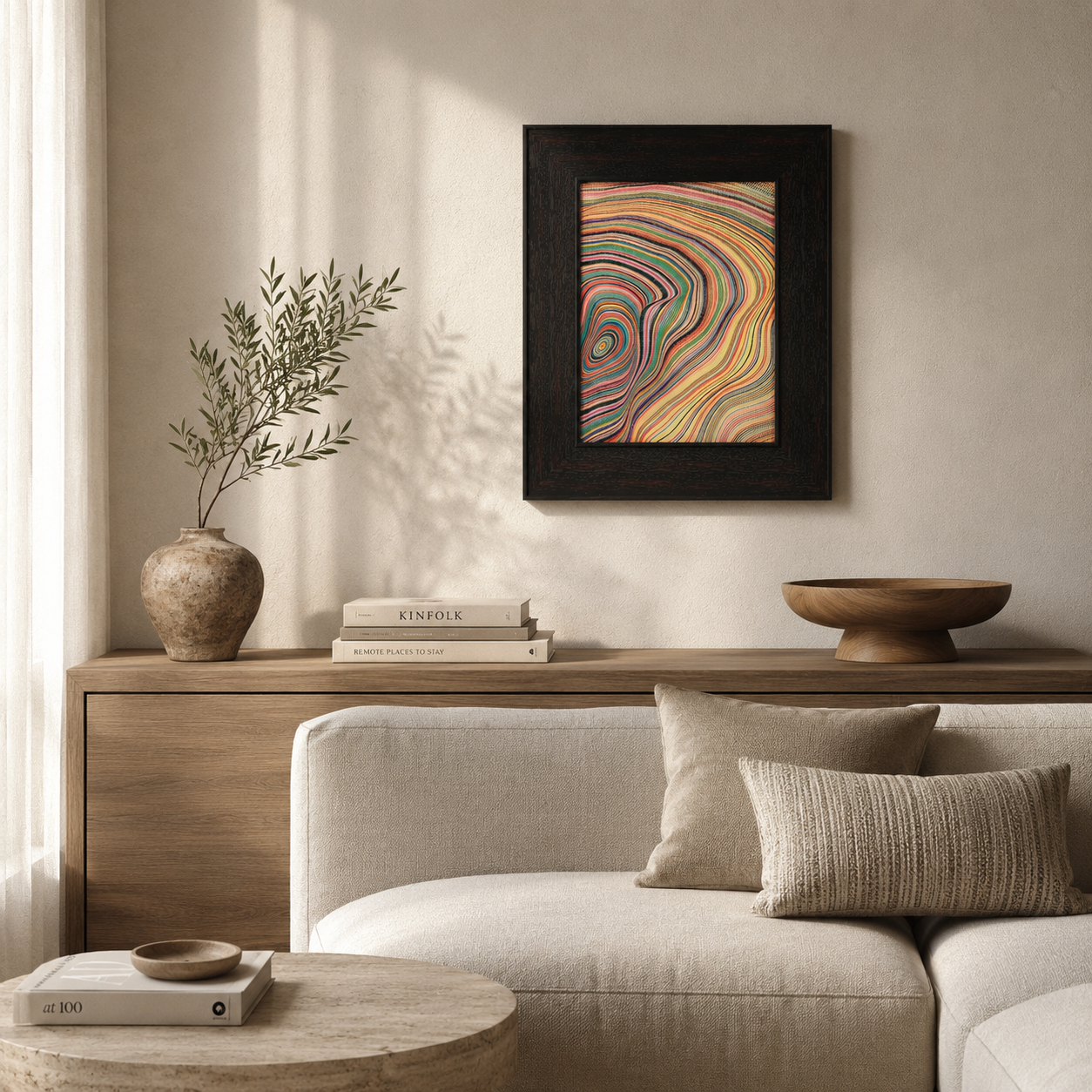 Multicolor Abstract Wave