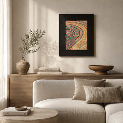 Multicolor Abstract Wave