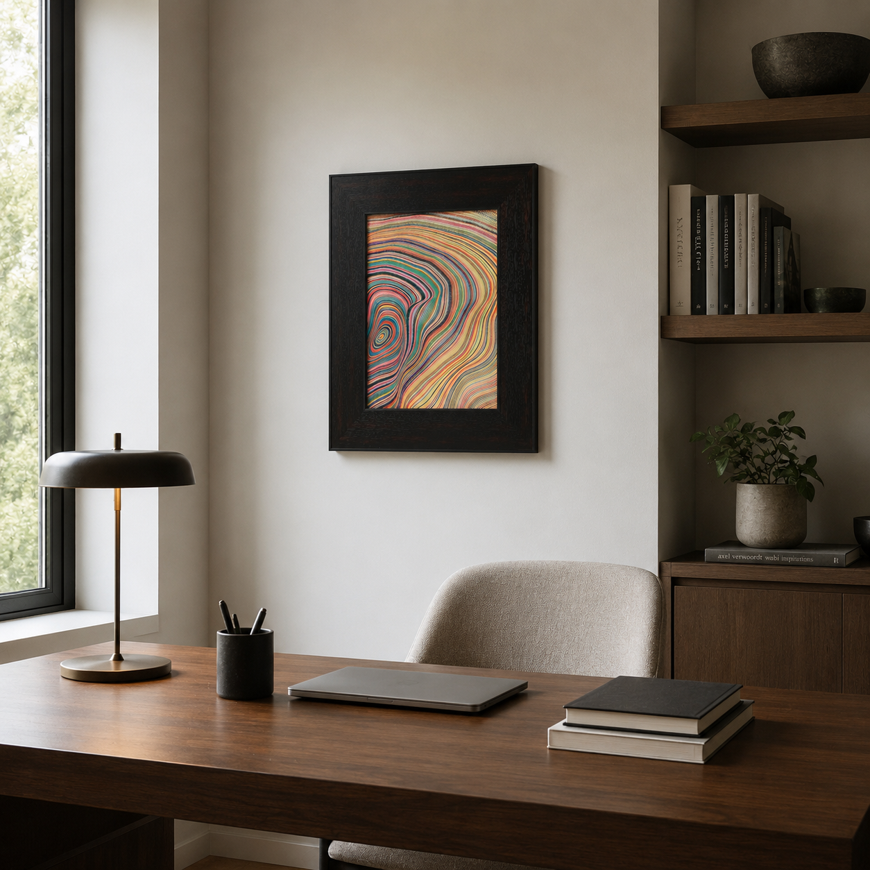 Multicolor Abstract Wave