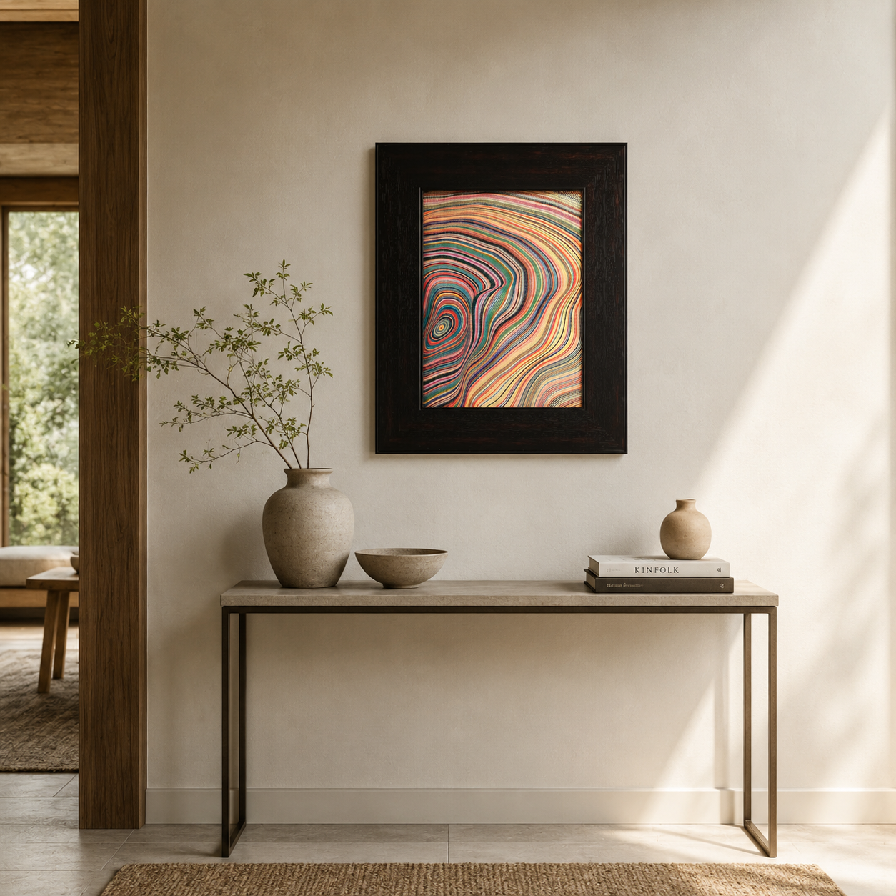 Multicolor Abstract Wave