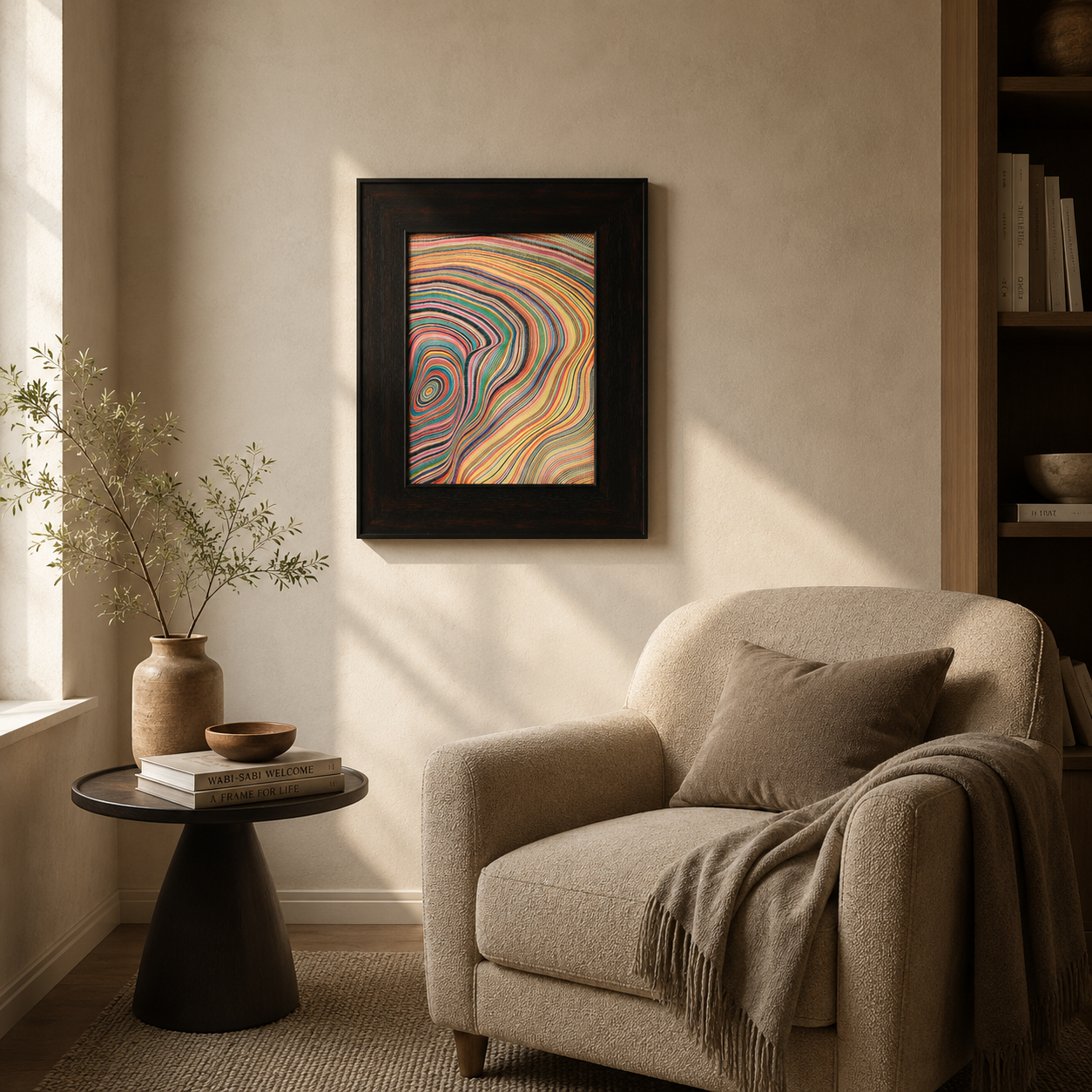 Multicolor Abstract Wave