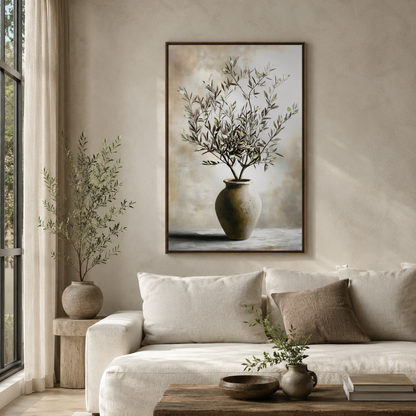 Rustic Olive Tree