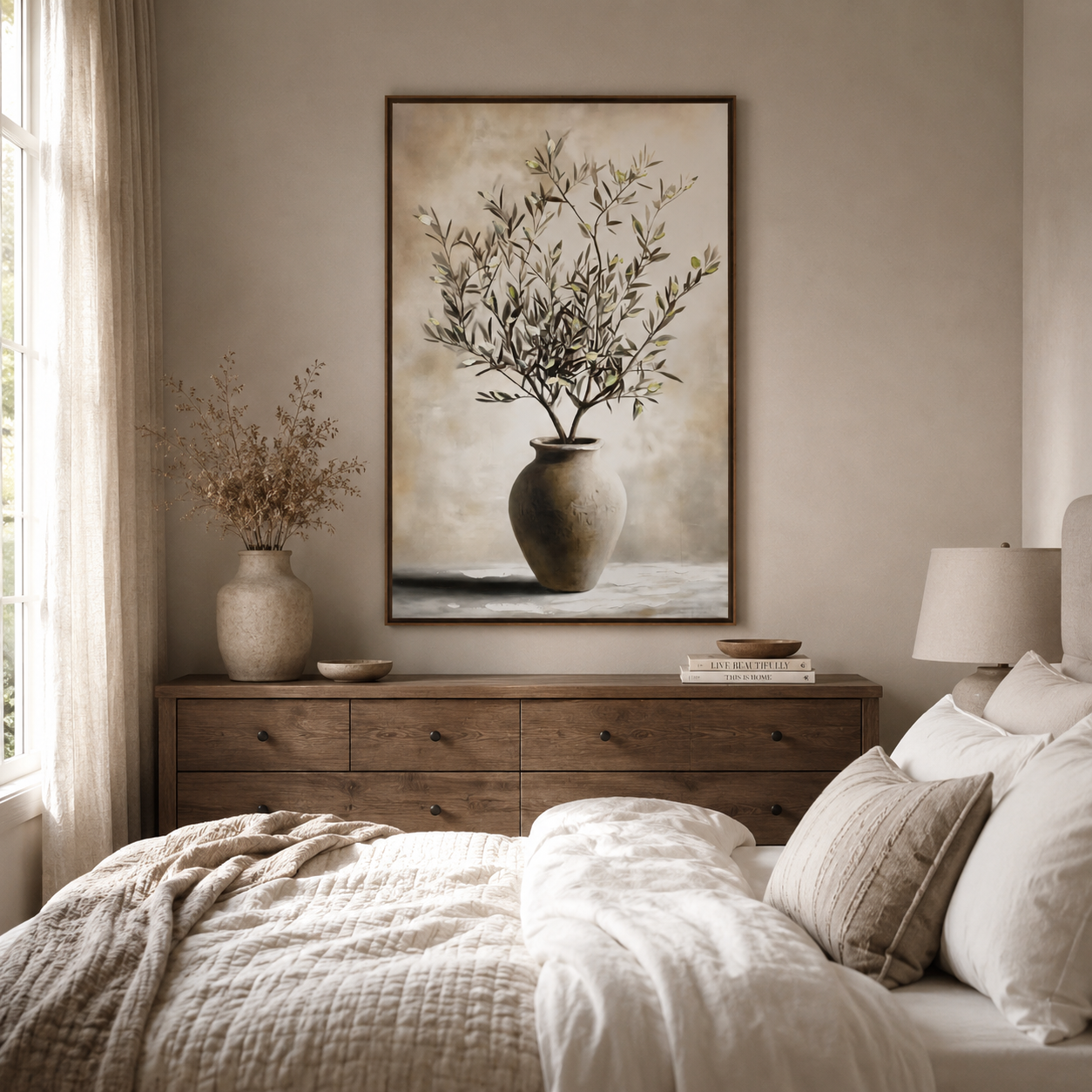 Rustic Olive Tree