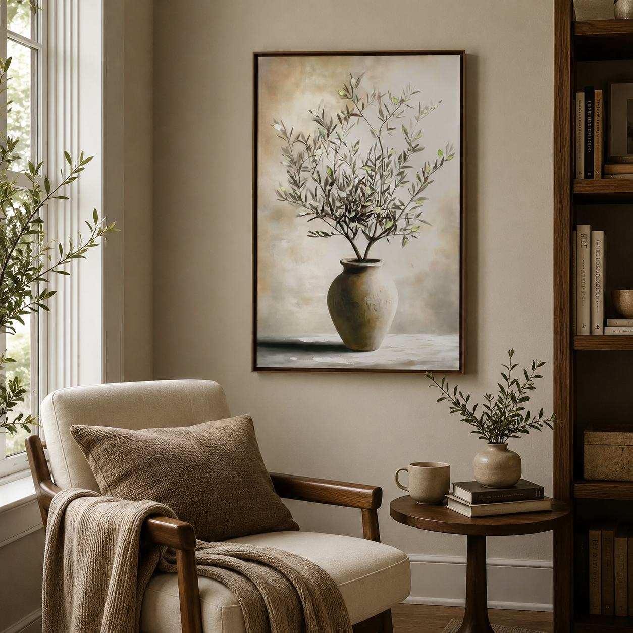 Rustic Olive Tree