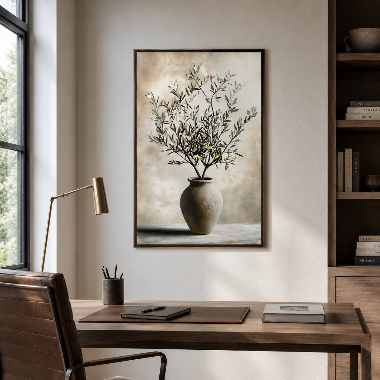 Rustic Olive Tree
