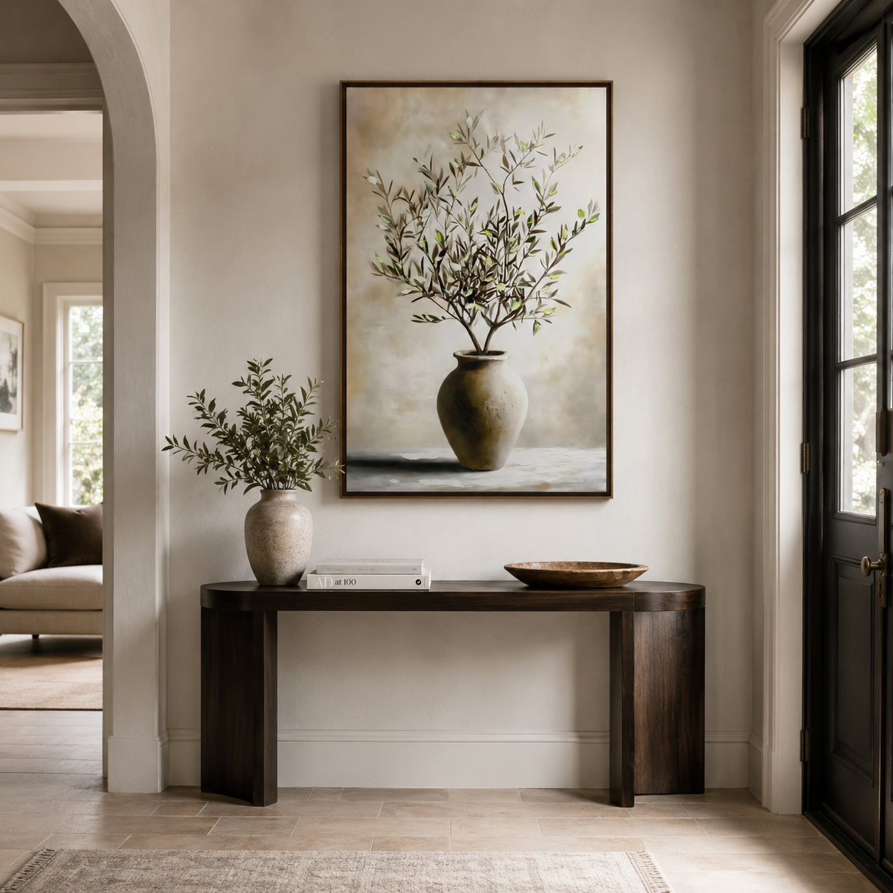 Rustic Olive Tree