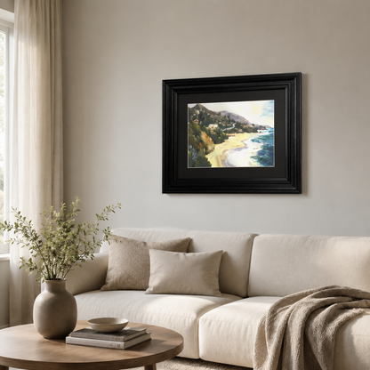 Sunny Beach & Ocean Cliff