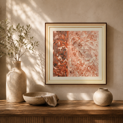 Terracotta Tide Swirling
