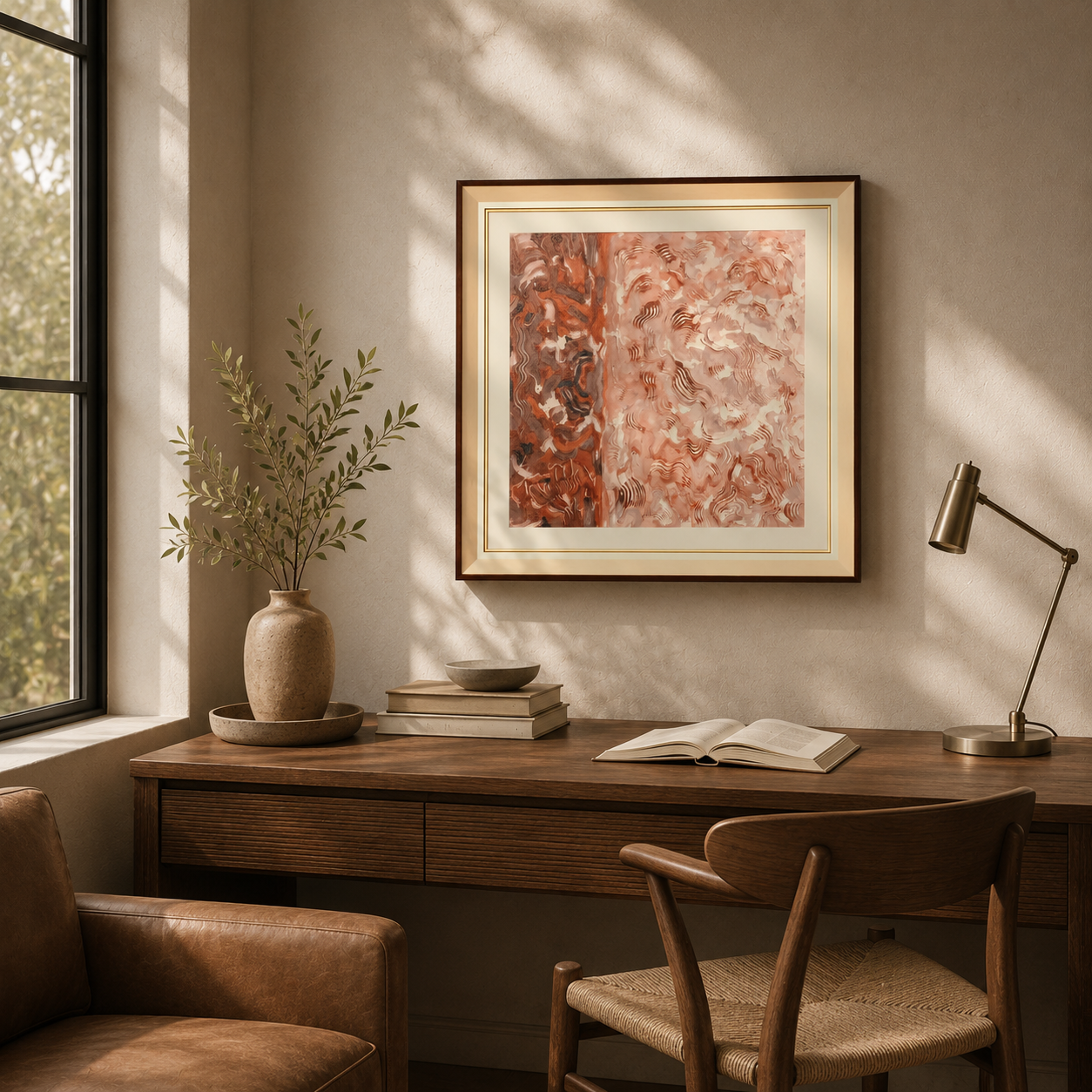 Terracotta Tide Swirling